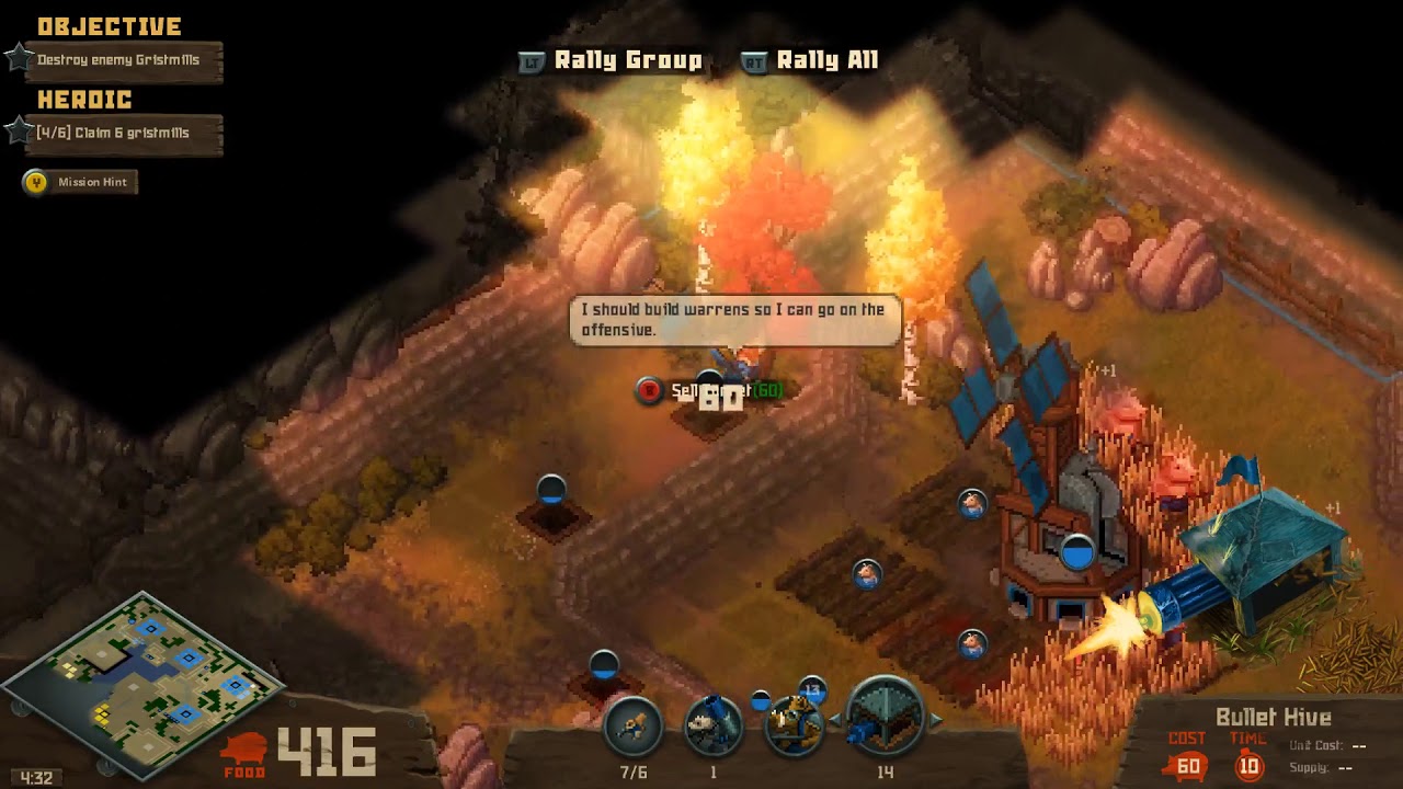 Tooth and Tail Heroic: Fuel of the Firebrand