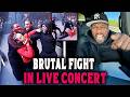 Shocking Video: King Harris Targeted During 50 Cent Performance!