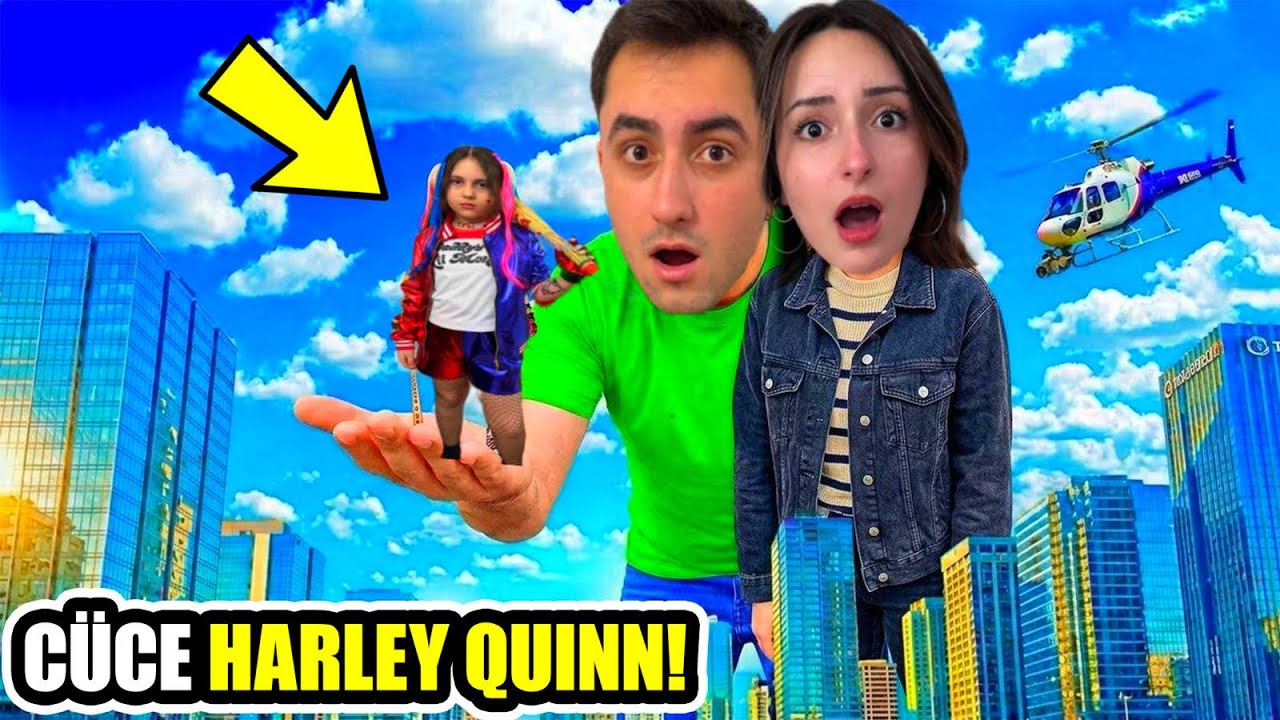 CÜCE HARLEY QUİİN !! EYVAH ÜSTÜNE BASIP EZECEKTİK !! ZEYNEP VE HİRANUR 