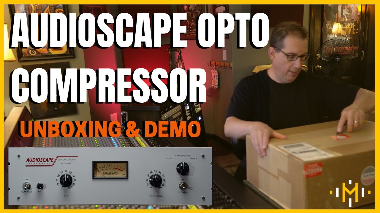 LA2-A Compressor | AUDIO-SCAPE OPTO COMP | Gear Review - YouTube