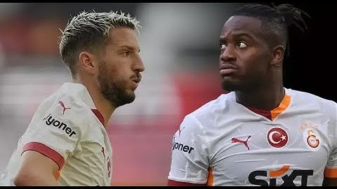 Dries Mertens jeneriklik bir gole imza attı! Galatasaray - Trencin