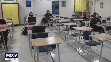 Minneapolis middle and high schoolers to return to classrooms in April | FOX 9 KMSP