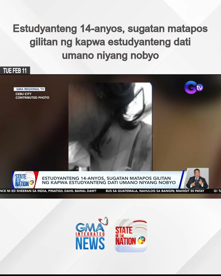 Estudyanteng 14-anyos, sugatan matapos gilitan ng kapwa estudyanteng dati umano niyang nobyo | SONA
