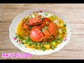 CALDO DE CANGREJO - SOPA DE CANGREJO - como limpiar , lavar un cangrejo - cocina al estilo mikuy