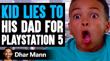 Kid LIES TO DAD For PLAYSTATION 5, What Happens Is Shocking | Dhar Mann