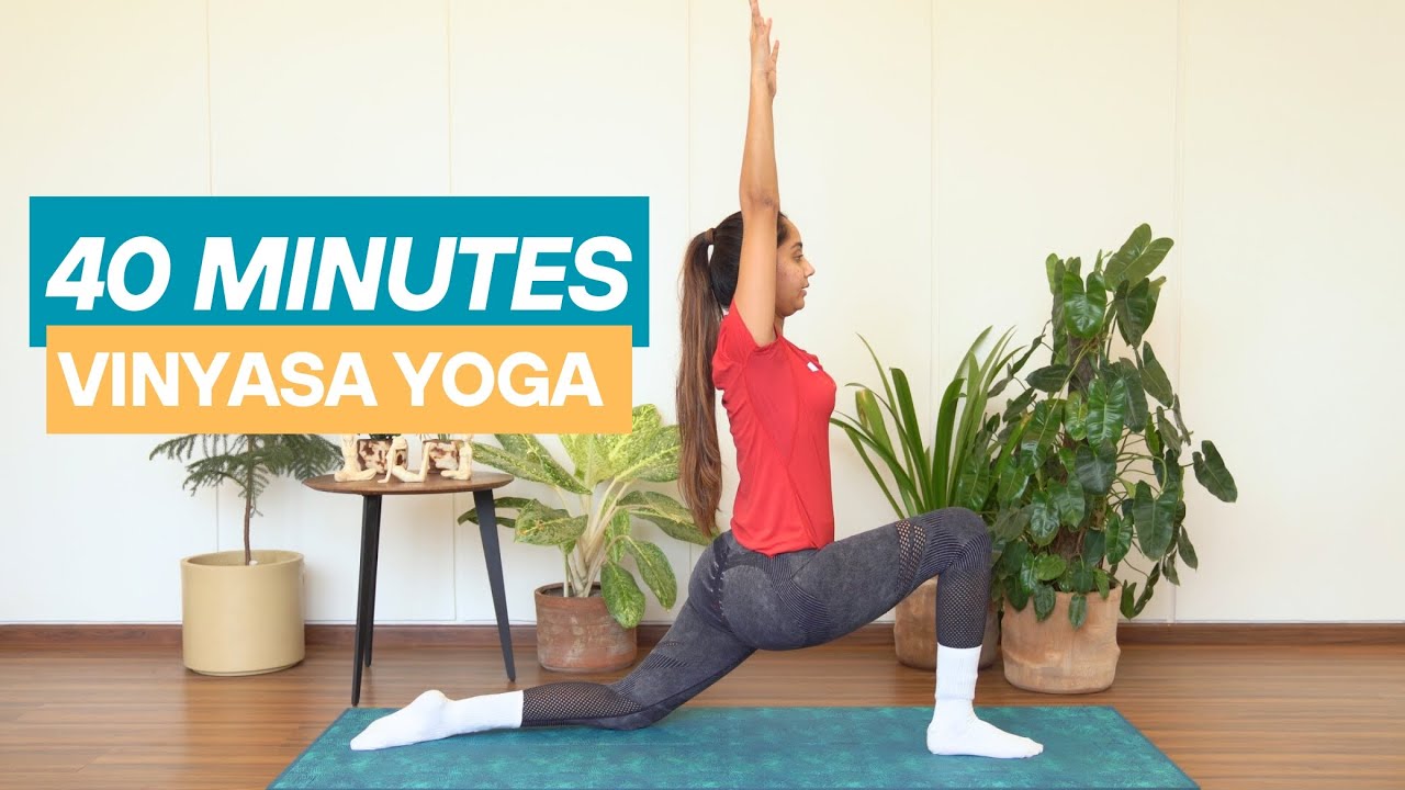 40 Min Vinyasa Yoga Flow | Full Body Yoga for All Levels