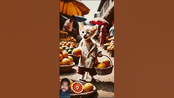 Chú mèo con tội nghiệp bị bạn bè chế giễu vì chơi đồ chơi xe máy cũ ở bãi rác #JDVP