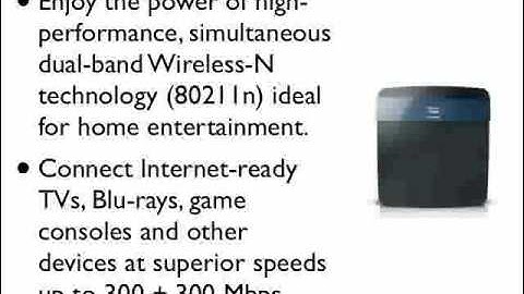Linksys E3200 High-Performance Simultaneous Dual-Band Wireless-N Router