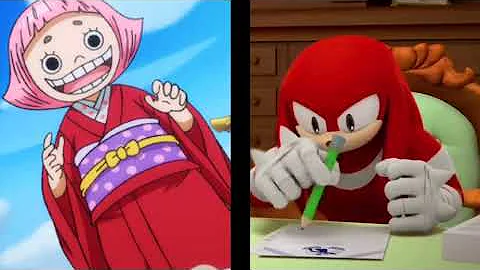 Knuckles Rates One Piece Female Characters