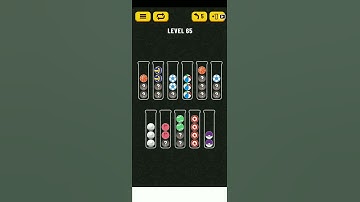 Ball Sort Puzzle level-65 #trending #SHORT