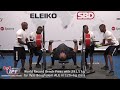 World Record Bench Press with 291.5 kg by Ilyas Boughalem ALG in 120+kg class