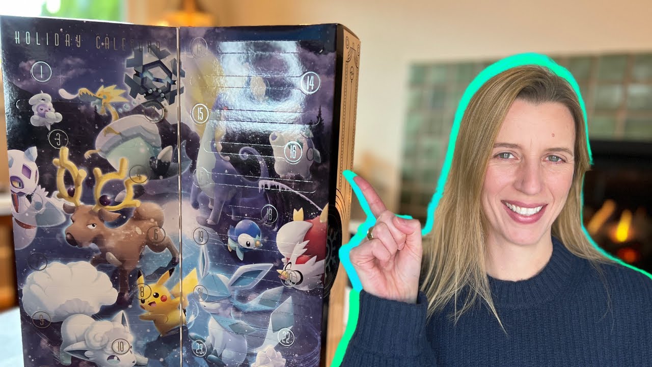 Get Festive with the Pokémon 2023 Holiday Advent Calendar! Holiday Themed  Pokemon and Booster Packs! - YouTube