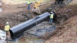 Pipe Rehabilitation at Hickory Ridge Golf Course: Culvert Sliplining and Riser Installation