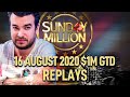 Sunday Million $109 Moorman1 | Yattago | matheusttcm Final Table Poker Replays