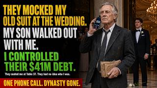 My Son’s In-Laws Mocked My Old Suit — Then I Called In Their $41M Debt