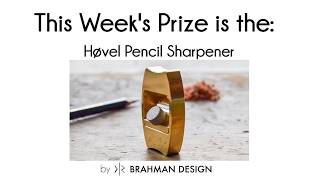 Giveaway! Høvel Pencil Sharpener Giveaway Winners Announcement