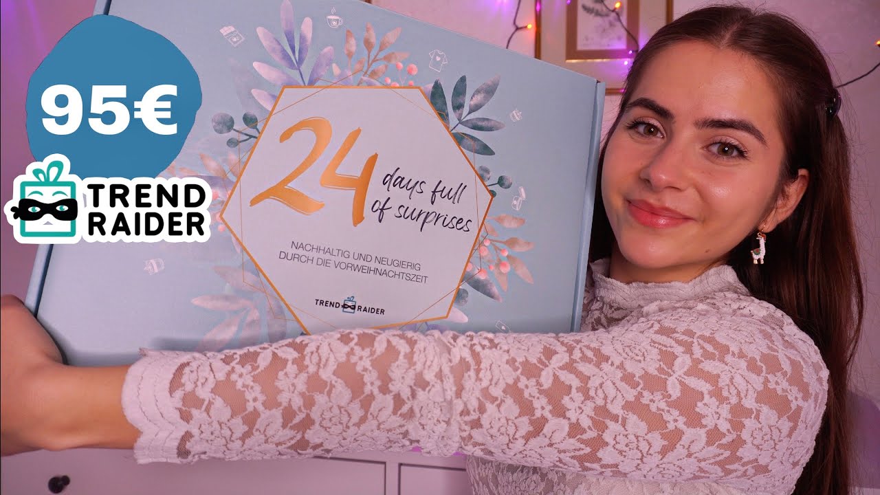 ASMR ich öffne den Adventskalender von Trendraider 2022