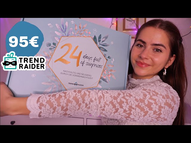 ASMR ich öffne den Adventskalender von Trendraider 2022