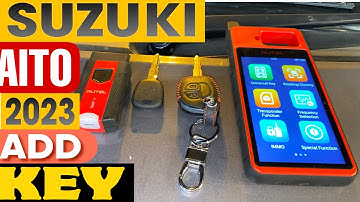SUZUKI ALTO ADD KEY !! Autel KM100 supper chip xhours