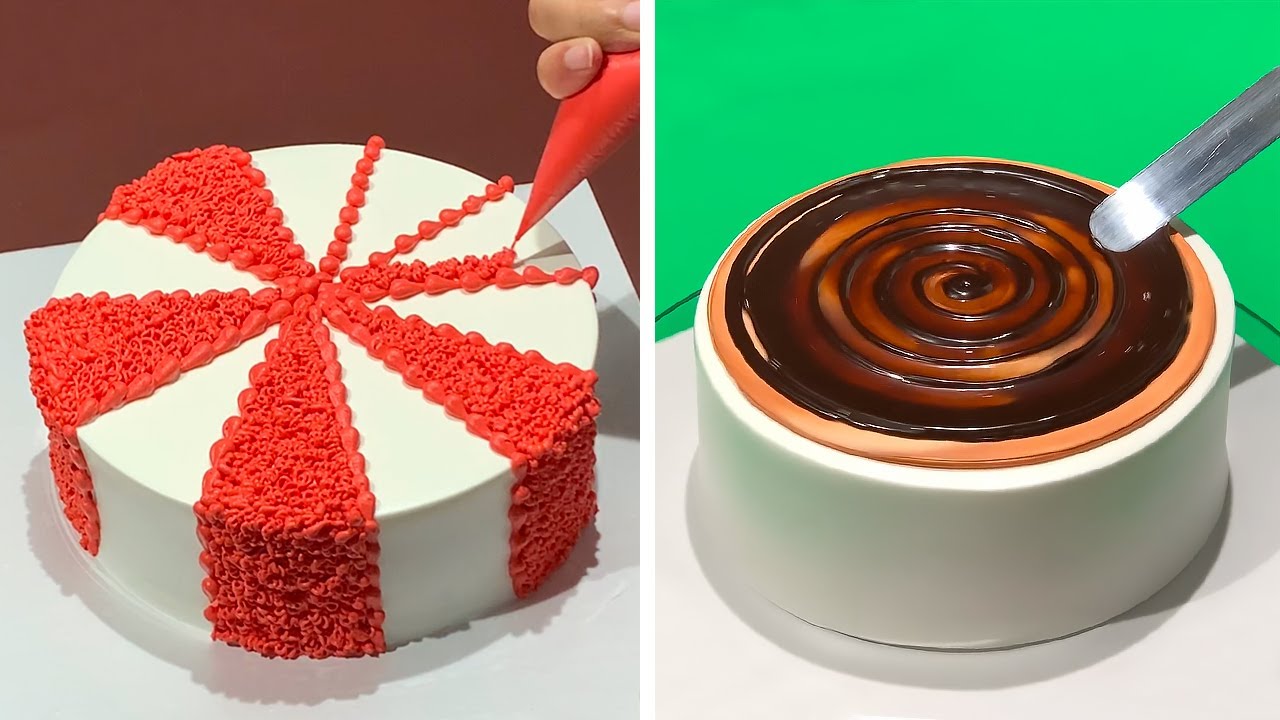 How to Make Cake Decorating Technique Like a Pro | So Tasty Cake Ideas Recipes For Party