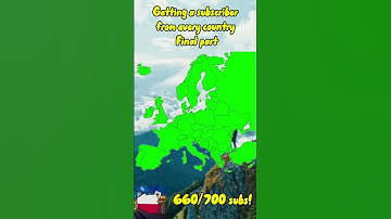 Getting a subscriber from every country (last part) #mapping #mapper #series