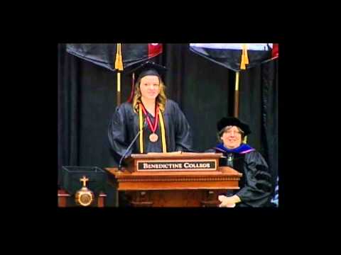 2015 Valedictorian Speech - Benedictine College