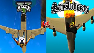 GTA V vs GTA SA ¿Cuales misiones son las mejores