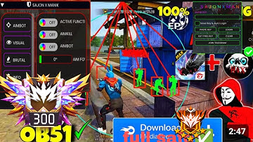 NEW HACK VIDEO 😈 FREE FIRE 🔥 HACK KAISE LAGAYE FREE FIRE ME FREE FIRE HACK OBB51 FF HACK PAINAL FF😈😈