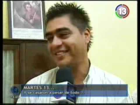 Desafiaron el mito: se casaron el martes 13
