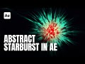 Abstract Starburst VJ Loop in After Effects!