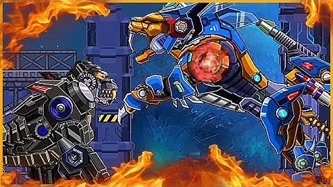 Robot Lion King VS Robot King Kong - Game Show - Game Play - 2016 - HD