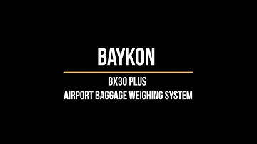 Baykon | BX30 Plus Airport Baggage Weighing System