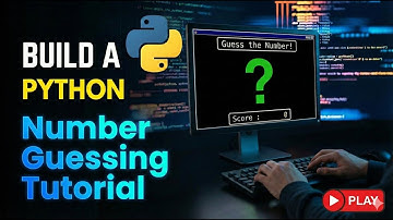 Build a Number Guessing Game in Python | Easy Project for Students Step by Step tutorial