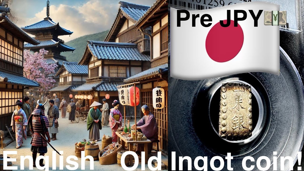 Japanese Ingot-Shaped Silver Coin! 🏯 | 1 Shu from Meiji Era (1868
