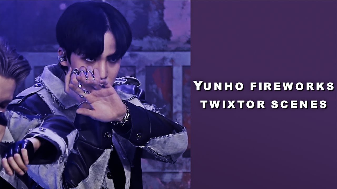 Jeong Yunho Fireworks/I'm The One twixtor scenes [4K]