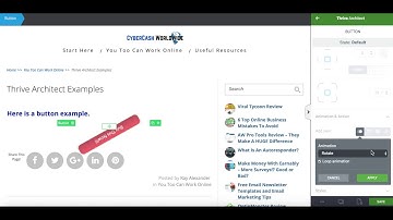 Thrive Architect Examples
