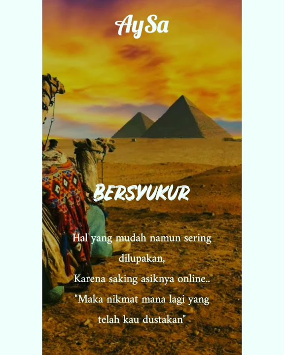 law kana baina nal habib Status whatsapp literasi 30detik