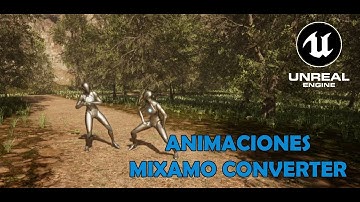 Animaciones con Mixamo Converter en Unreal Engine 5 - Tutorial Español