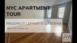 NYC Apartment Tour- 1BR Apartment on Ocean Avenue, Prospect Lefferts Gardens, Brooklyn