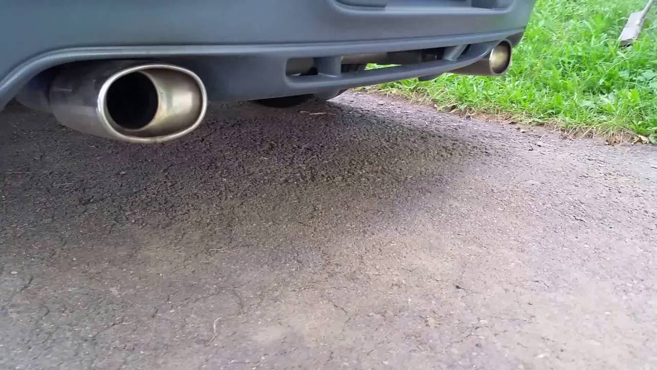 2004 Grand Am Exhaust version 2.0 with Thrush muffler - YouTube