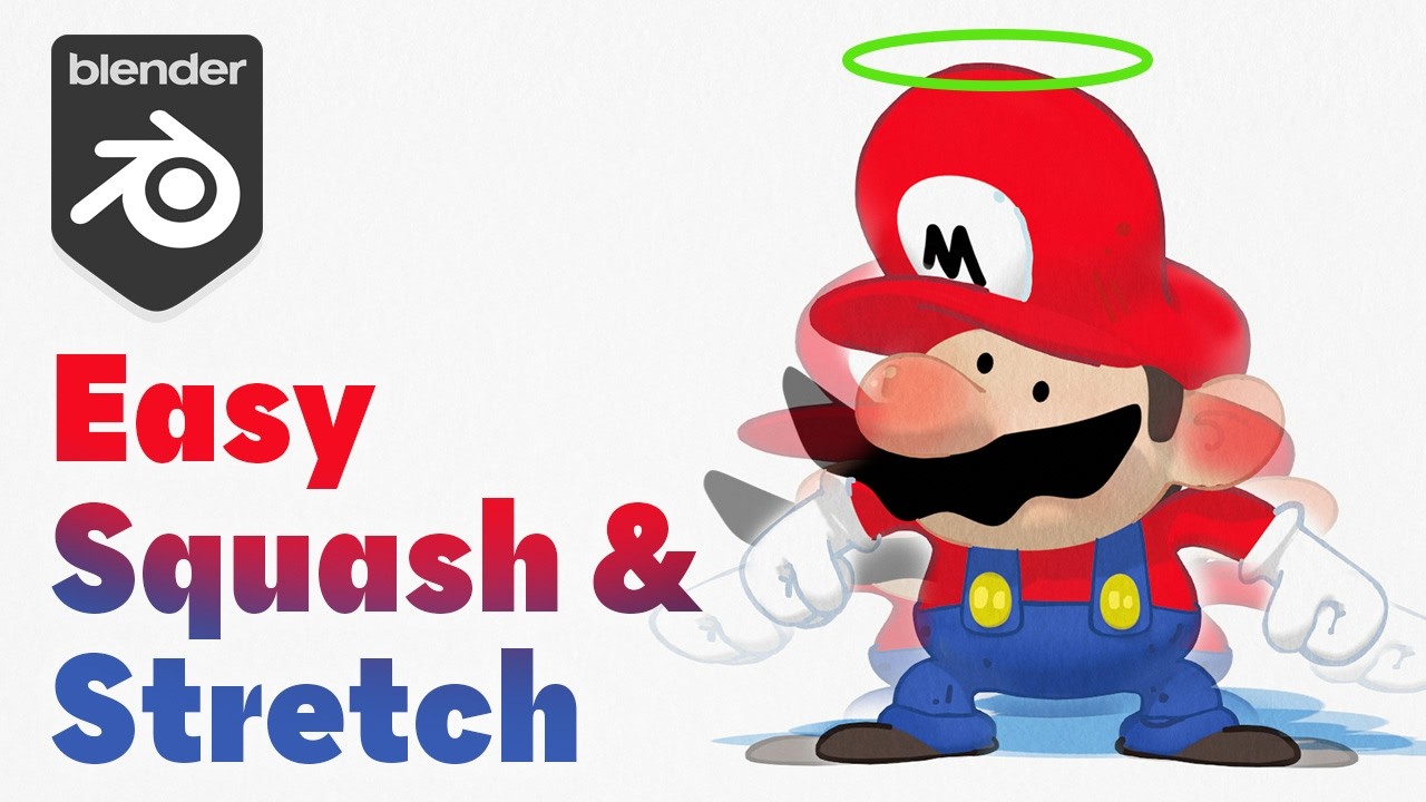 How to Add Squash & Stretch to Anything in Blender - YouTube