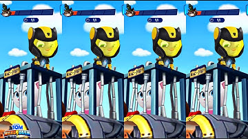 Talking Tom Hero Dash - Tom - 3 x - Walkthrough BOSS - Gameplay, Android - LILU