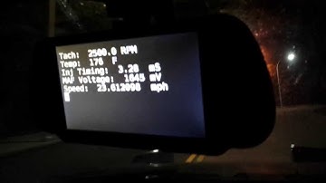 Nissan Consult Display -- Test Drive