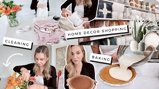 I picked an apartment!! Home decor shopping - TARGET \& AMAZON! Baking \& CLEANING MOTIVATION