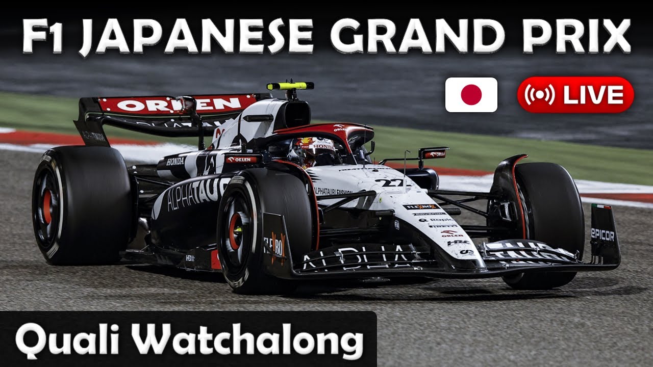 LIVE F1 Japanese Grand Prix 2023 - QUALIFYING Watchalong Live Timing