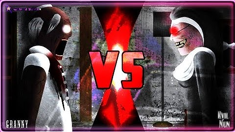 Granny Vs Evil Nun [Stick Nodes Battle]