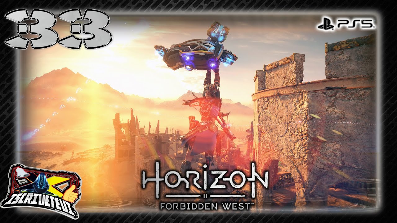 HORIZON FORBIDDEN WEST DRONE CONCAVERDE & IL SECONDO VERSO GAMEPLAY PS5