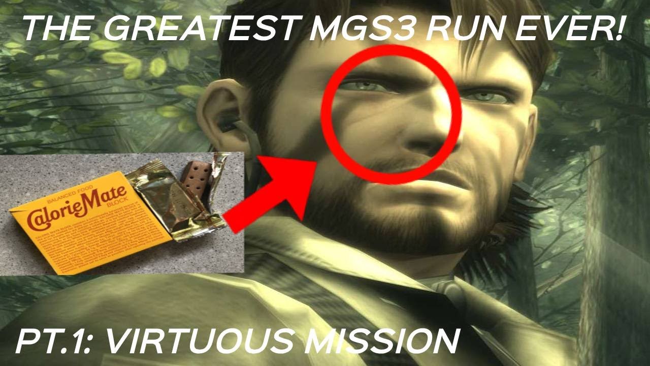 The GREATEST MGS3 Run...kinda | Metal Gear Solid 3: Snake Eater - YouTube