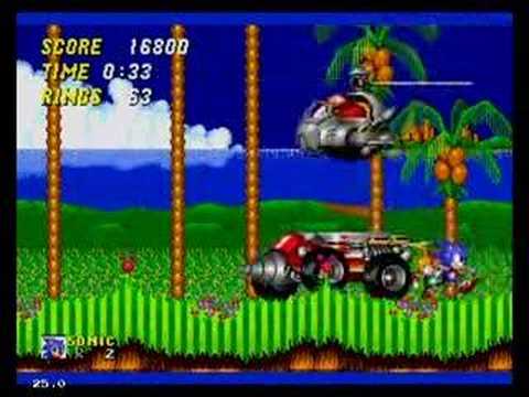 Sonic the hedgehog 2 green hill zone act 2