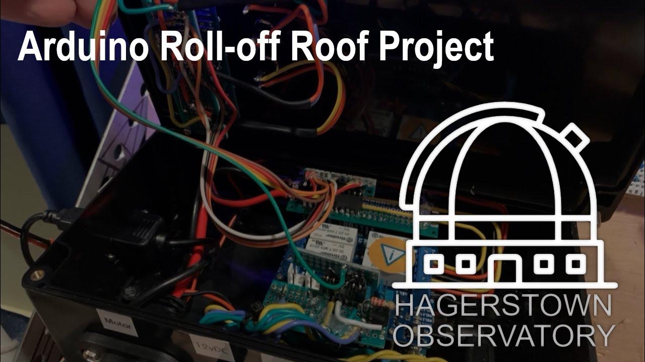 Arduino Rolloff Roof Project YouTube